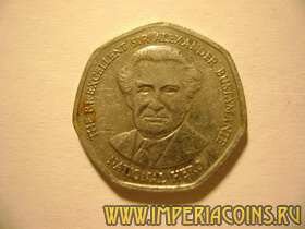 1 доллар Ямайка 1995 год